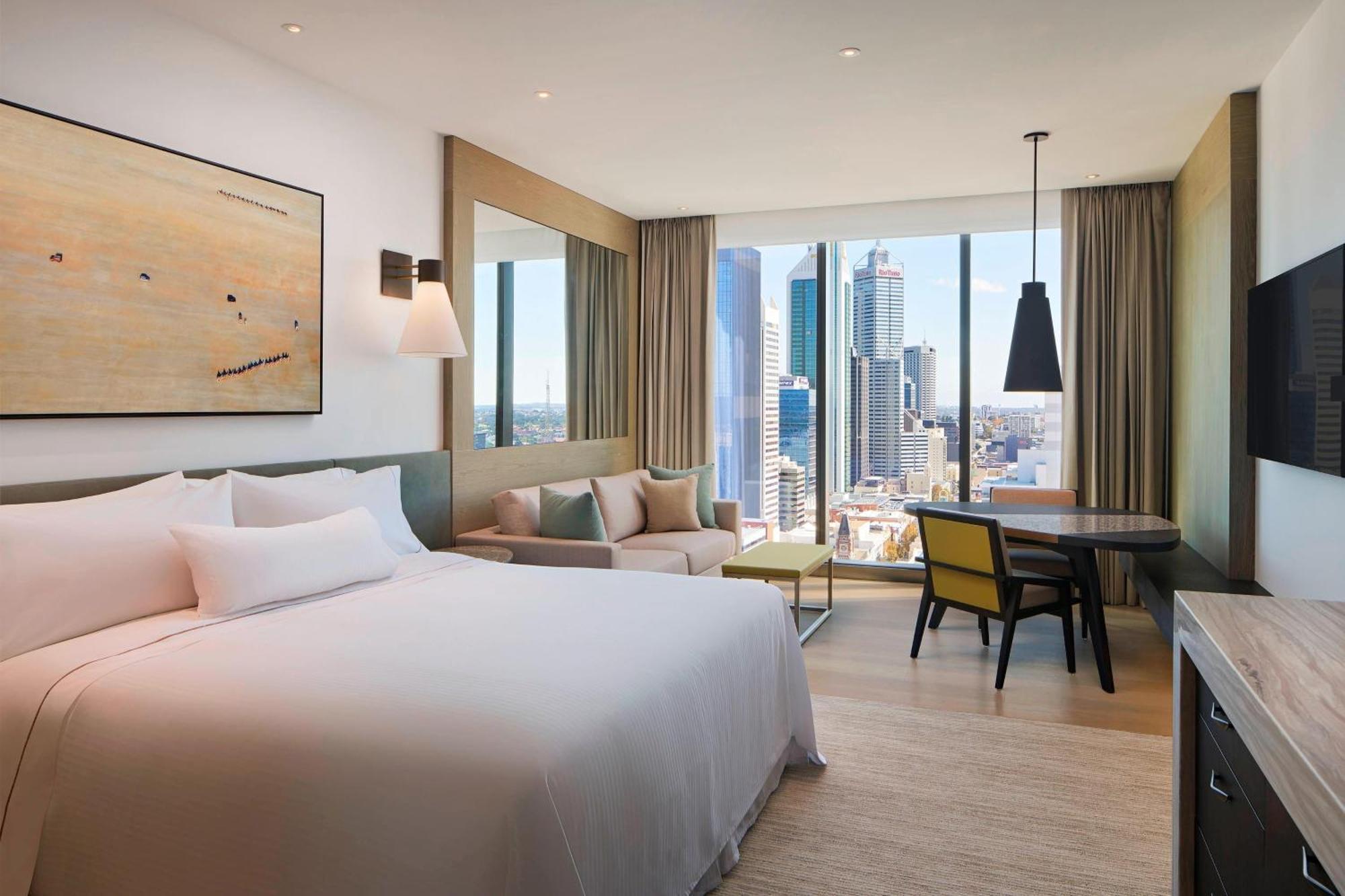 The Westin Perth Ξενοδοχείο Εξωτερικό φωτογραφία A guest room at the hotel
